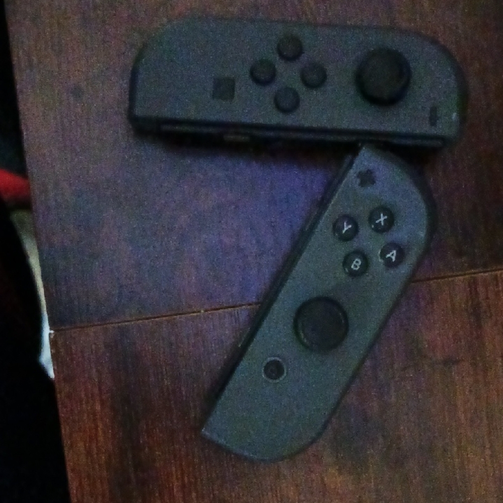 Nintendo Black Joy-Con Controllers